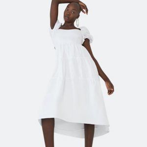 Bardot White Midi Dress